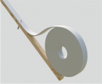 Изоспан Самоклеящаяся уплотнительная лента (400 р) Изоспан (длина 30 м. ширина 5 см. толщина 3 мм)