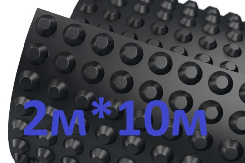 Плантер  Эко технониколь  PLANTER ECO (рулон 2*10 м) профилированная мембрана